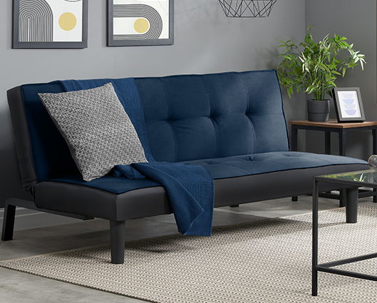 Aurora Sofa Bed - Midnight Blue