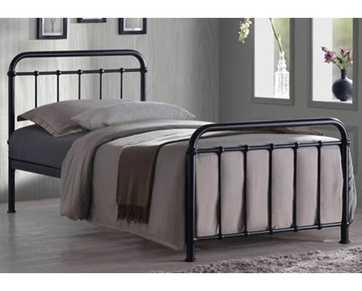 Miami Single Bed Frame-Black