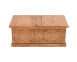 Artwork Mango Wood Coffee Table & Blanket Box