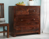 TOKO DARK MANGO 4 DRAWER DRESSING CHEST