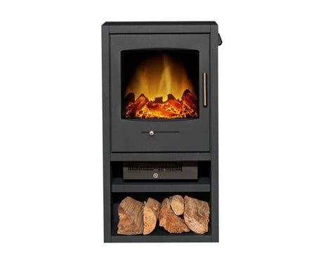 Bergen XL Stove in Charcoal Grey