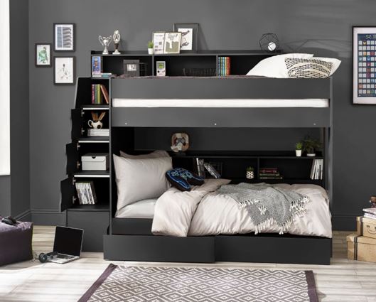 CAMELOT STAIRCASE BUNK ANTHRACITE - Default Title