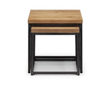 BROOKLYN OAK NESTING LAMP TABLES