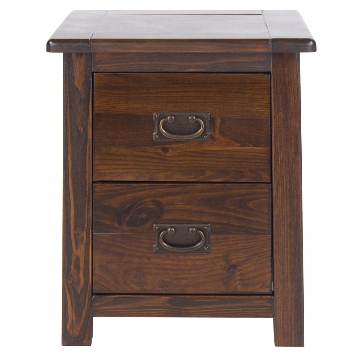 Boston 2 Drawer Bedside