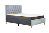 Loxley King Bed - Grey