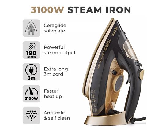 Ceraglide 3100W Steam Iron