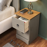 Corona Classic 2 drawer compact bedside cabinet