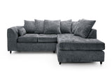 Harriet Right Corner Sofa - Dark Grey