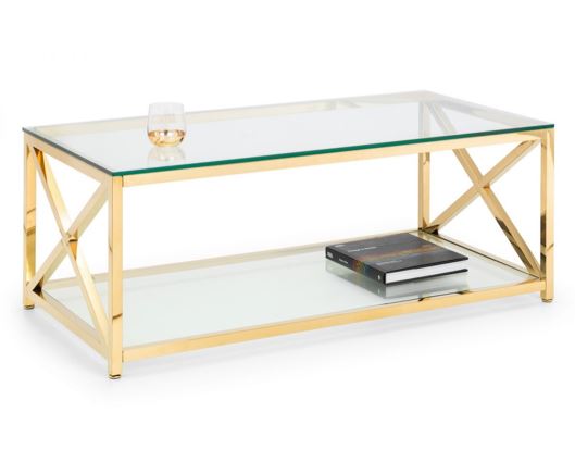 MIAMI COFFEE TABLE - GOLD