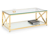 MIAMI COFFEE TABLE - GOLD