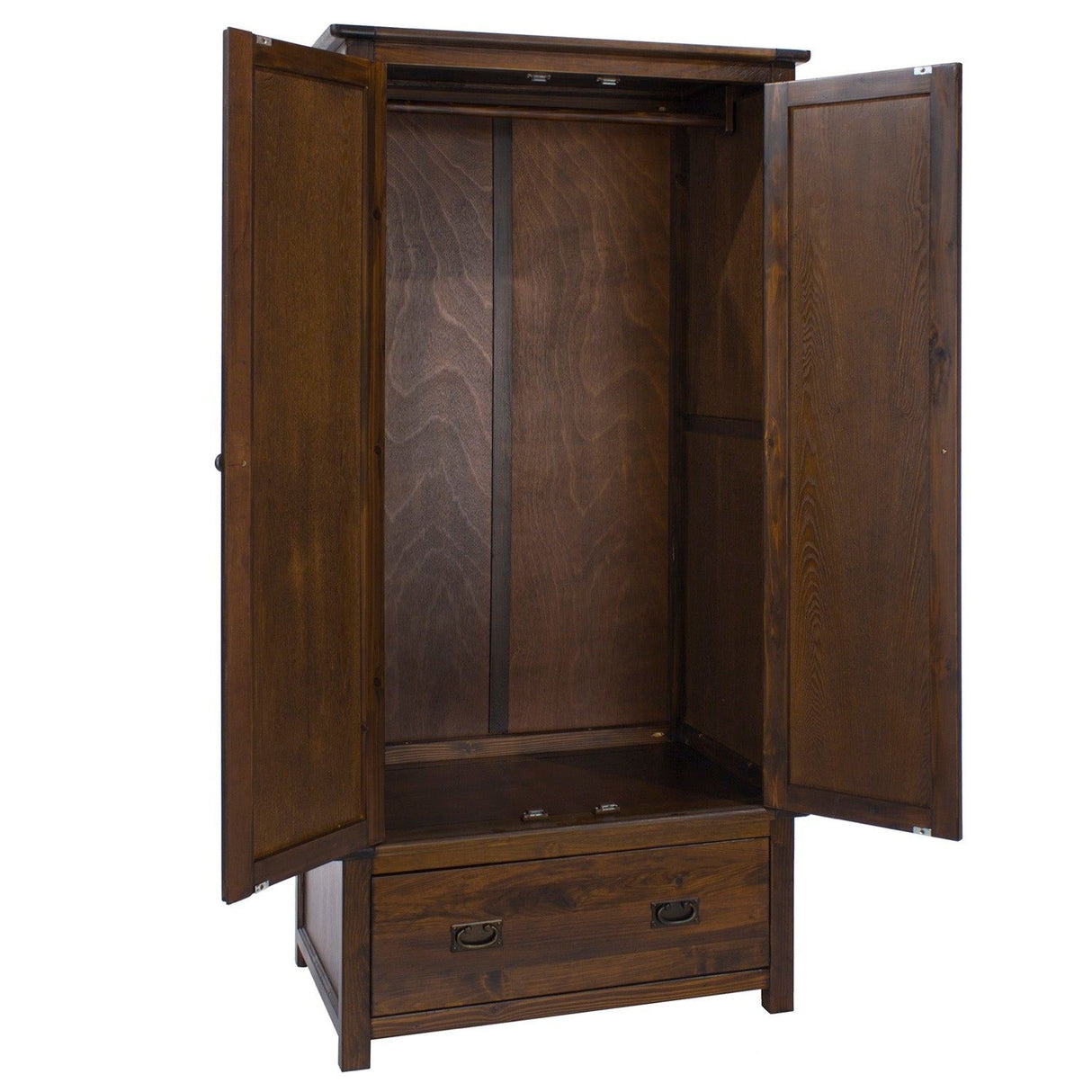 Boston 2 Door, 1 Drawer Wardrobe