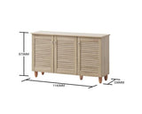 3 Door shoe cabinet