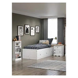 Low narrow bookcase