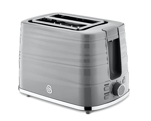 2 Slice Grey Toaster