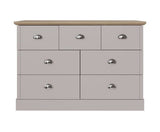Kendal 4+3 Drawer Chest Grey