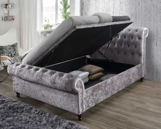 Castello Super King Side Ottoman Bed