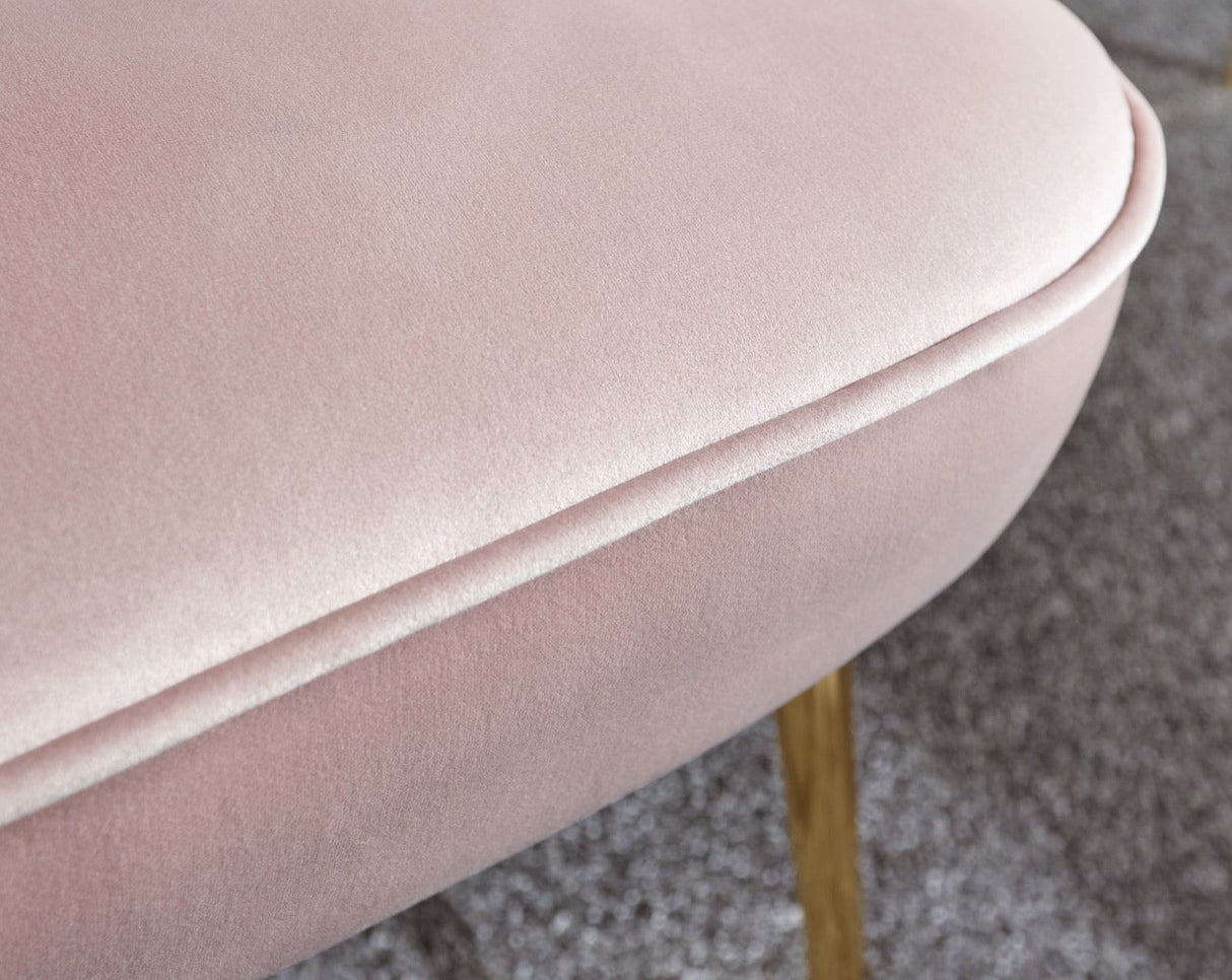 Pettine chair blush pink