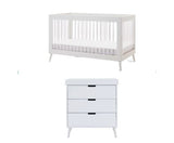 Maya 2 Piece Room Set - White with Acrylic