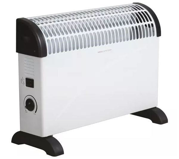 Daewoo White Convector Heater 2000W