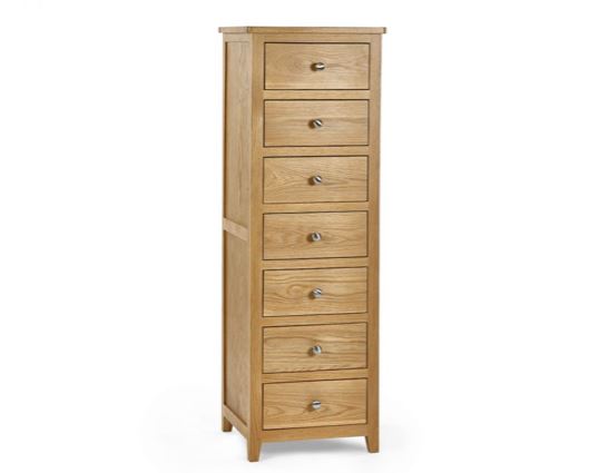 MALLORY 7 DRAWER NARROW CHEST