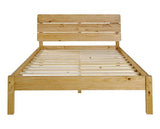 RONAN 4'6" BED - WAXED PINE