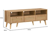 Manila 3 Drawer TV Unit
