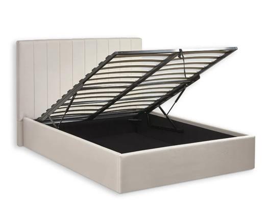 Aylen Ottoman Storage Bed Oatmeal - King