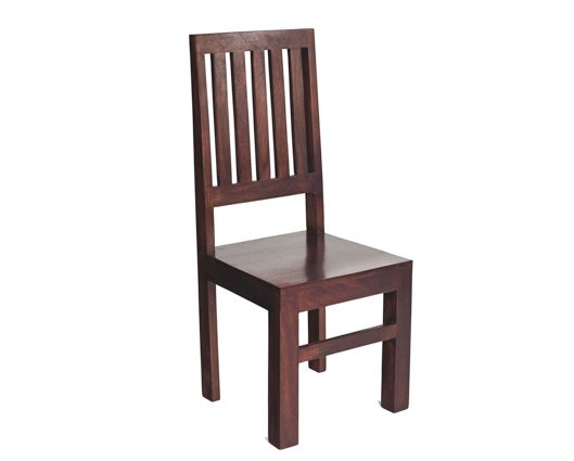 TOKO DARK MANGO SLAT BACK CHAIR
