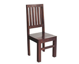 TOKO DARK MANGO SLAT BACK CHAIR