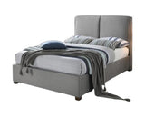 Oakland King Bed Frame - Light Grey