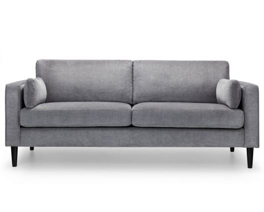 HAYWARD 3 SEATER - DARK GREY CHENILLE FABRIC