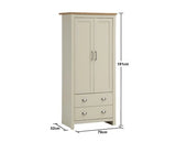 Lisbon 2 Door Wardorbe 2 Drawers