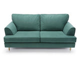Harper 3 Seater - Forest Green