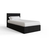 end lift ottoman 90cm black