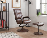 Memphis Swivel Chair & Footstool