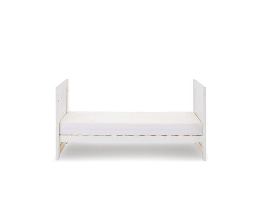 Nika Mini Cot Bed - White Wash