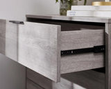 Bali 4 Drawer Chest Grey Oak
