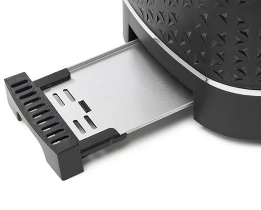 Hden Starbeck 2 Slice Toaster - Black