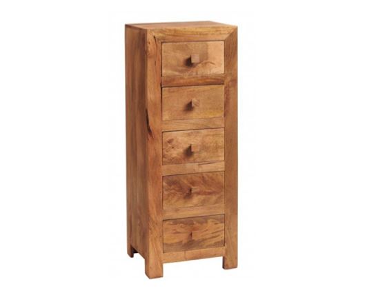 TOKO LIGHT MANGO 5 DRAWER CHEST