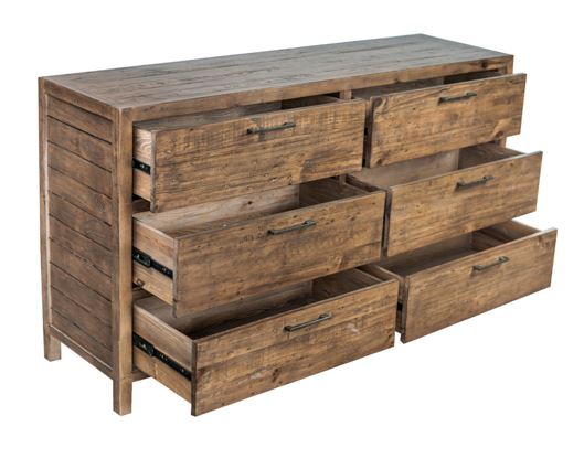 HERITAGE 6 DRAWER WIDE CHEST