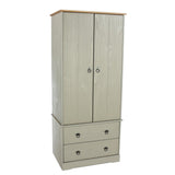 Corona Classic 2 door, 2 drawer wardrobe