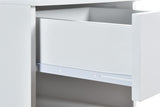 Highbury 1 Drawer Bedside - White