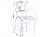 SHELDON ROUND GLASS TOP DINING SET (X4 CHAIRS) - CLEAR GLASS/GREY VELVET FABRIC