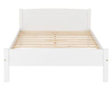 Amber Double Bed - White