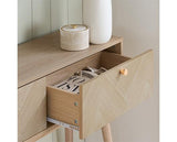 Herringford Console Table - Oak