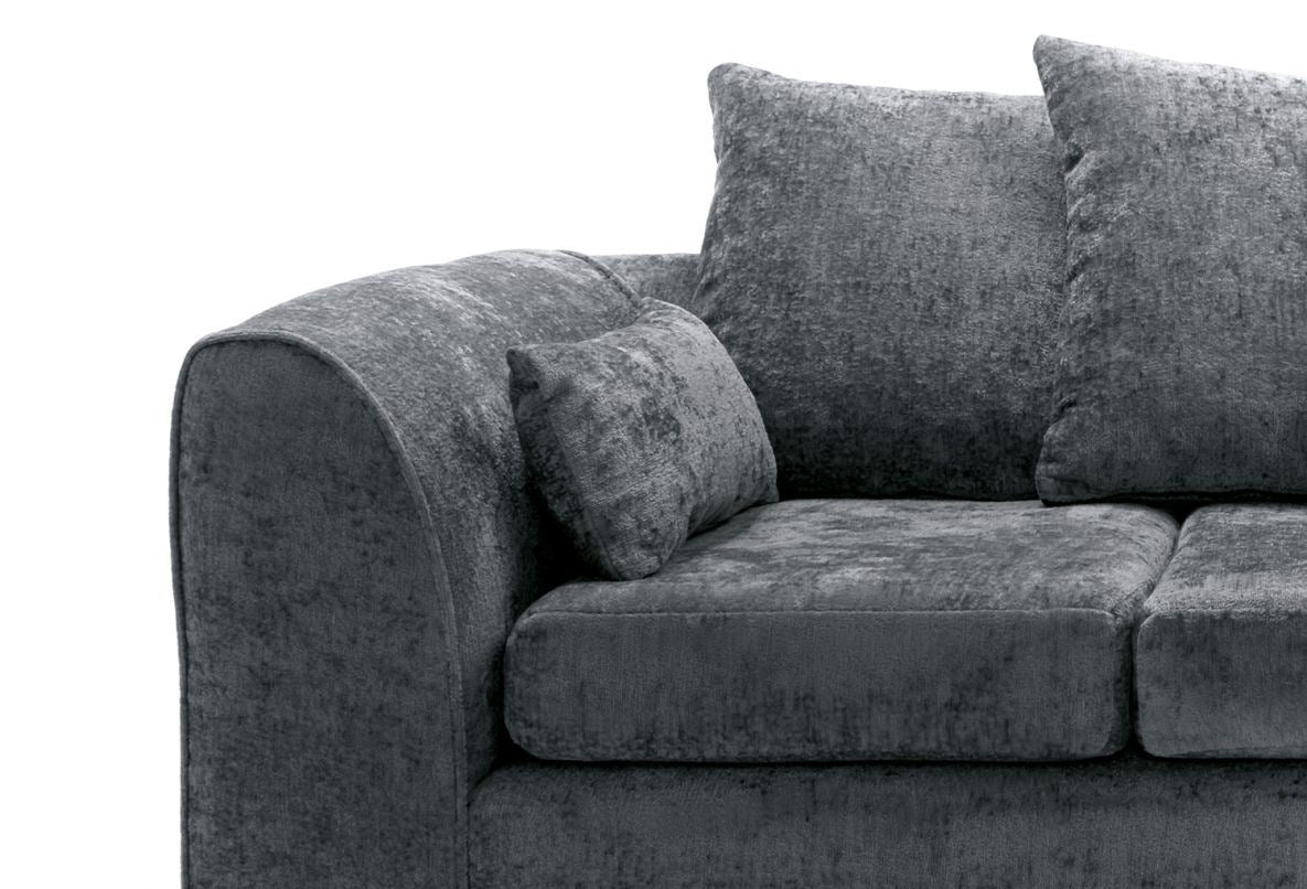 Harriet Right Corner Sofa - Dark Grey