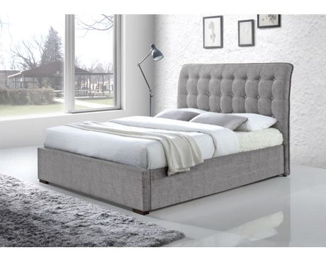 Hamilton Double Bed Frame - Light Grey