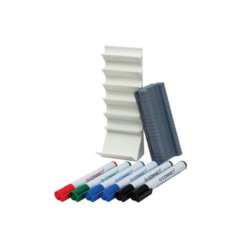 Q-Connect Whiteboard Pen and Eraser Holder AWPE001QCA