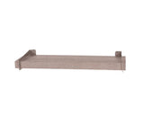 Keer 80cm chunky shelf with slide on brackets - grey oak effect