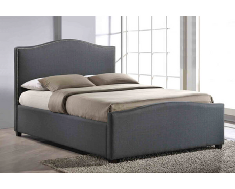 Brunswick King Bed Frame-Grey